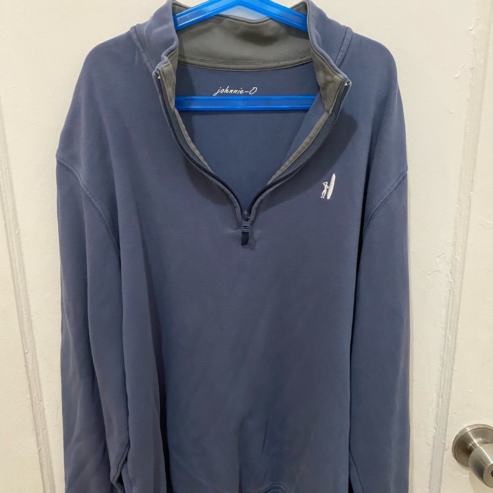 Johnnie-O Quarter Zip Sweater